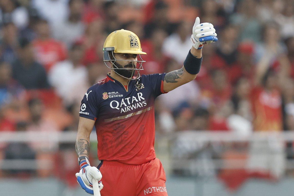 ThecoolMahi's tweet photo. VIRAT KOHLI IN THIS IPL 2025:

59*(36), 31(30), 7(6), 67(42), 22(14), 62*(45), 1(3), 73*(54).

- King Kohli, The GOAT.🐐😍🔥🥳🥳🥳

#RCBvPBKS #PBKSvRCB #PBKSvsRCB #IPL2025 #rajatpatidar #Padikkal #VaibhavSuryavanshi #kunalpanday #Cricketracker #ShreyasIyer #ViratKohli𓃵 https://t.co/eGNOe1EVMp