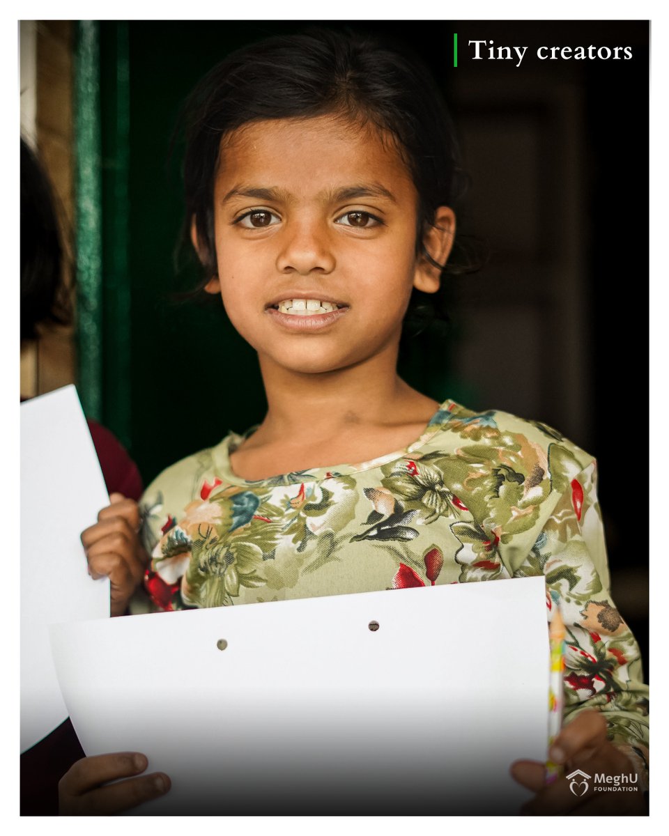 MeghUFoundation's tweet photo. Joy, curiosity, confidence — captured in a frame.
Your ₹25 can light up childhoods like these.
Help us continue this mission. Sponsor a meal today → https://t.co/HBBA8sNpUx
#MeghUFoundation #JoyInLearning https://t.co/LV4b4QkBE1