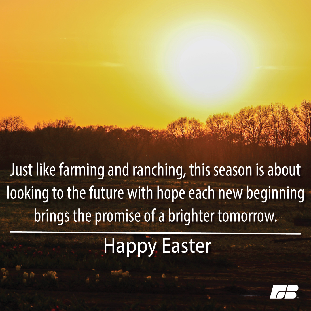 From the Farm Bureau family to yours, happy Easter!