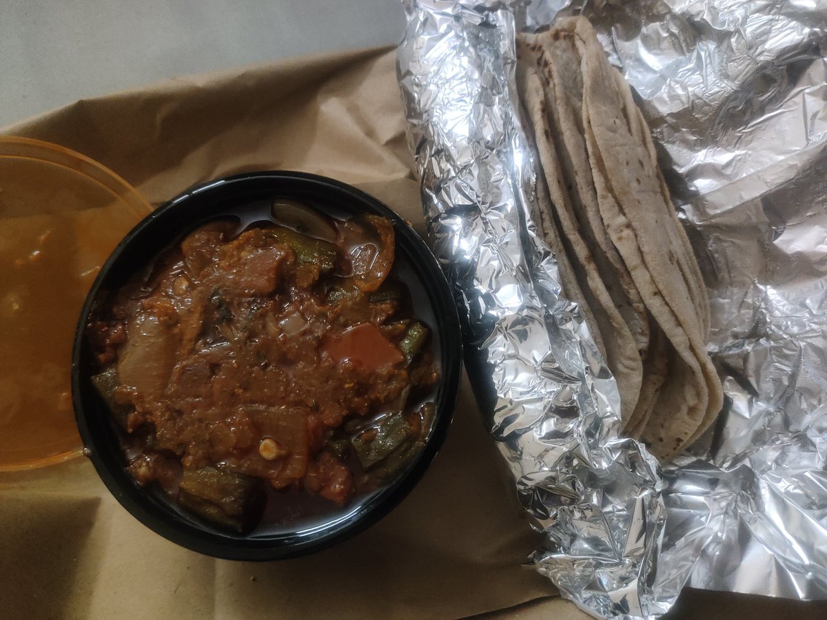 Harsh_0201's tweet photo. @SwiggyCares
 I ordered dal bati churma with aloo paratha yesterday but received bhindi and roti. I raised a complaint, but instead of a resolution, I got this reply. The food went to waste, and so did my money. Is this how you serve your customers?
Order I'd :- 204041681370749 https://t.co/LNXa3f94Pc