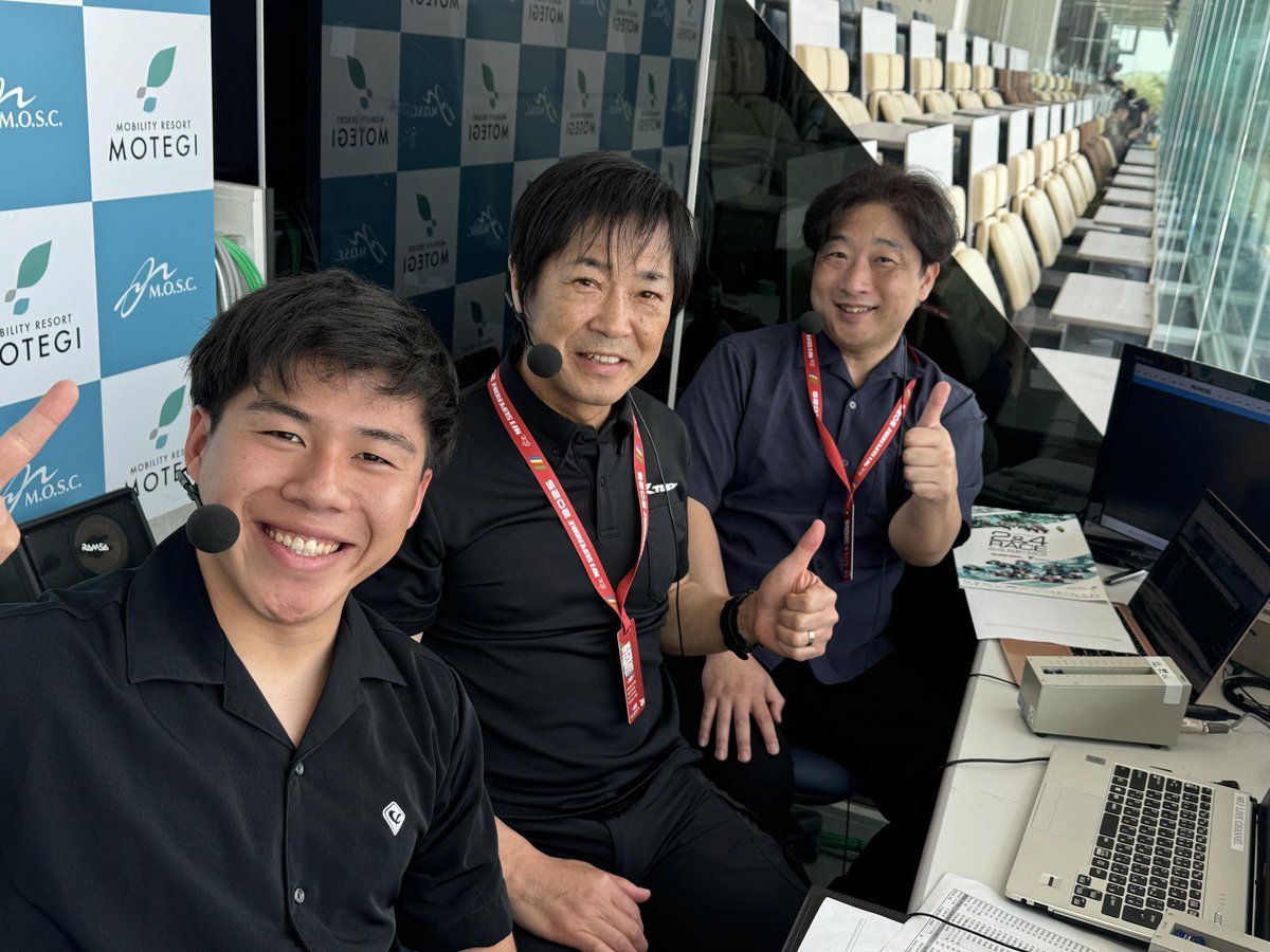 皆さんありがとうございました〜
解説楽しませてもらいました！

ドラマが沢山あってドキドキが止まらない
やっぱりレースはいいですね！
またお会いしましょ〜

選手の皆さんお疲れ様でした！！