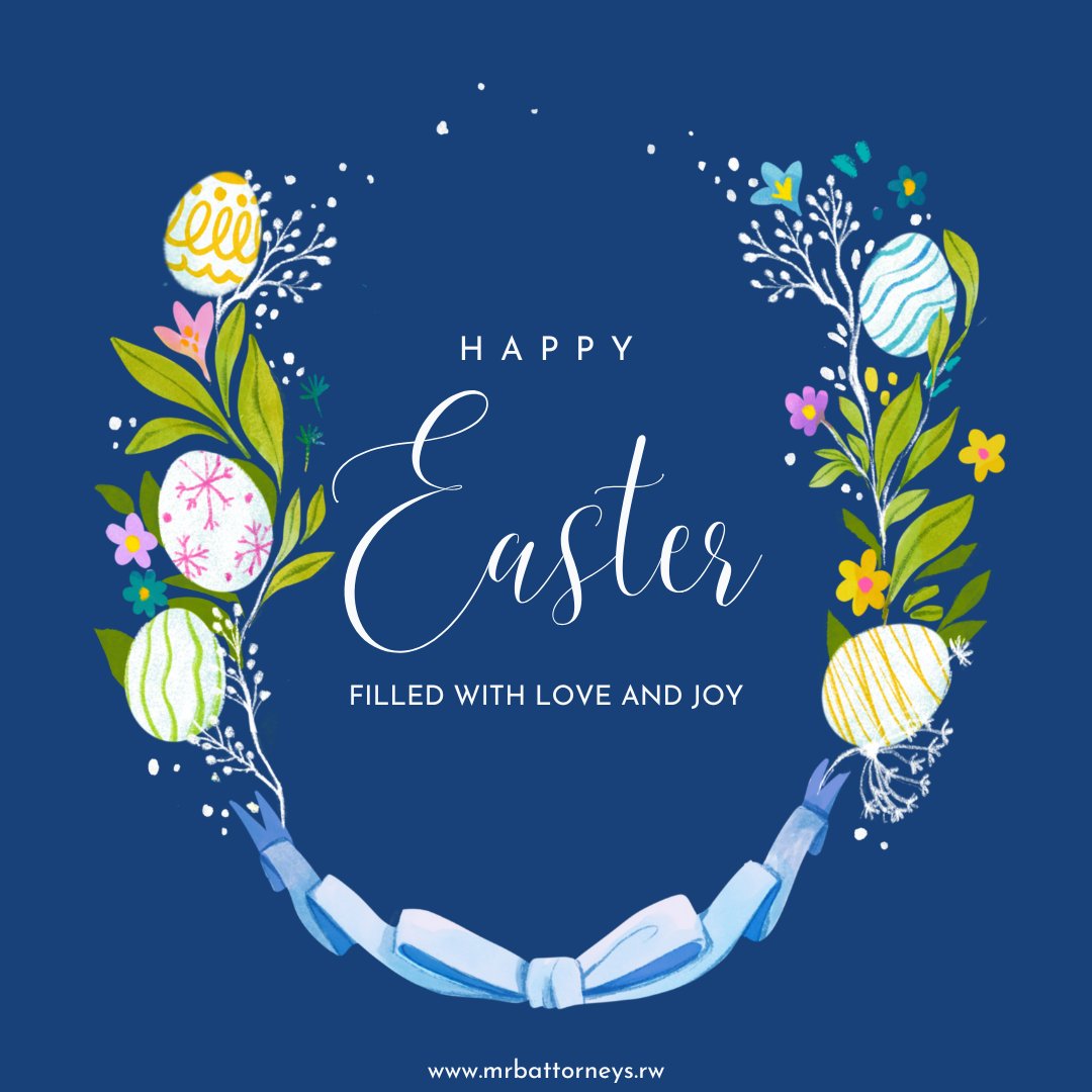 Happy Easter from MRB Attorneys!
May this season bring peace, renewal, and continued success to you and your loved ones. Wishing you a joyful and restful holiday.