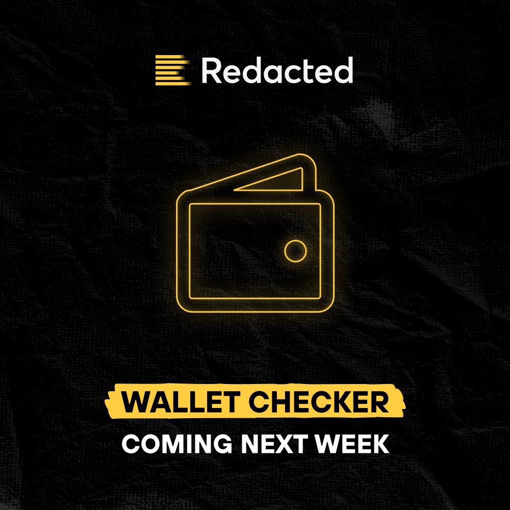 You’ve been patiently building with us.

Now it’s our turn to recognize your commitment.

Wallet checker goes live the coming week. 

Stay tuned for what’s coming next 🔔