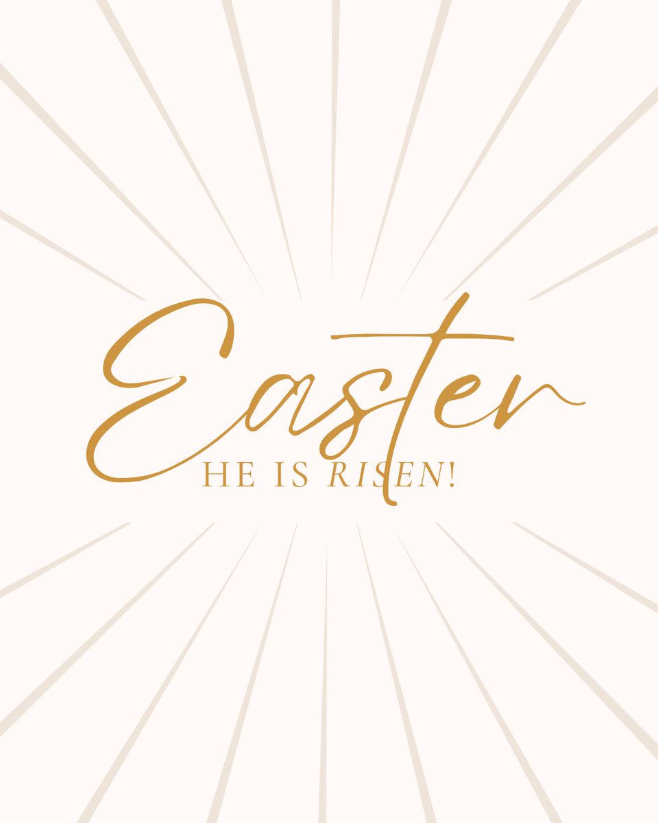 Wishing everyone a blessed and joyful Easter.
