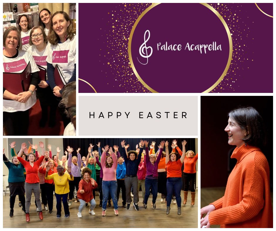 Happy Easter from all of us at Palace Acappella 🐣🐣🐣

#happyeaster #eastersunday #palaceacappella #communitychoir #crystalpalace