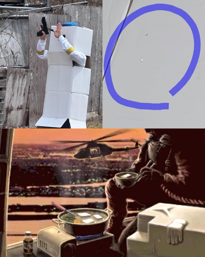 xrfreedspike's tweet image. #恥外法権
AF でのサバゲーお疲れ様でした

トーフ(バイオハザード2)と中東装備で参戦してました