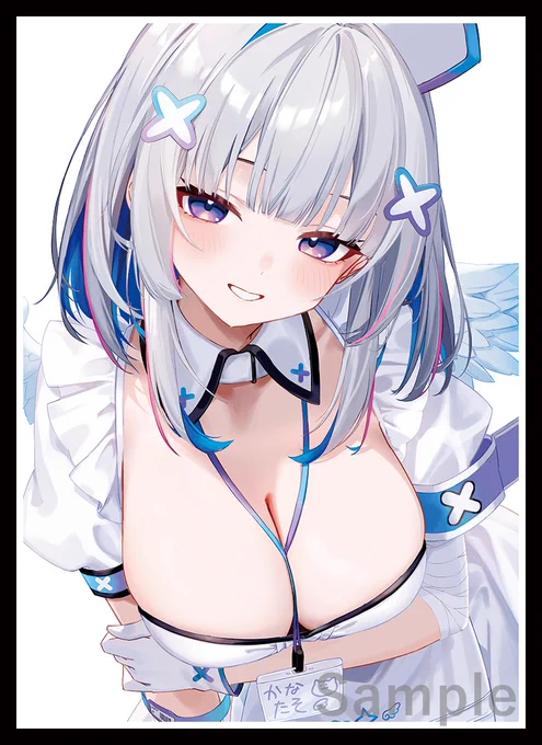 COMIC1☆26/コミ1/Web頒布 新作情報「かなた」のスリーブとプレイマットになります。イラストはすまるぴん様()になります! 
