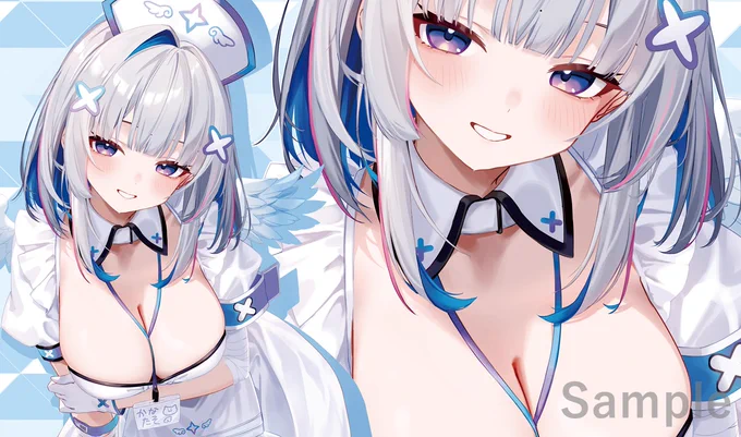 COMIC1☆26/コミ1/Web頒布 新作情報「かなた」のスリーブとプレイマットになります。イラストはすまるぴん様()になります! 