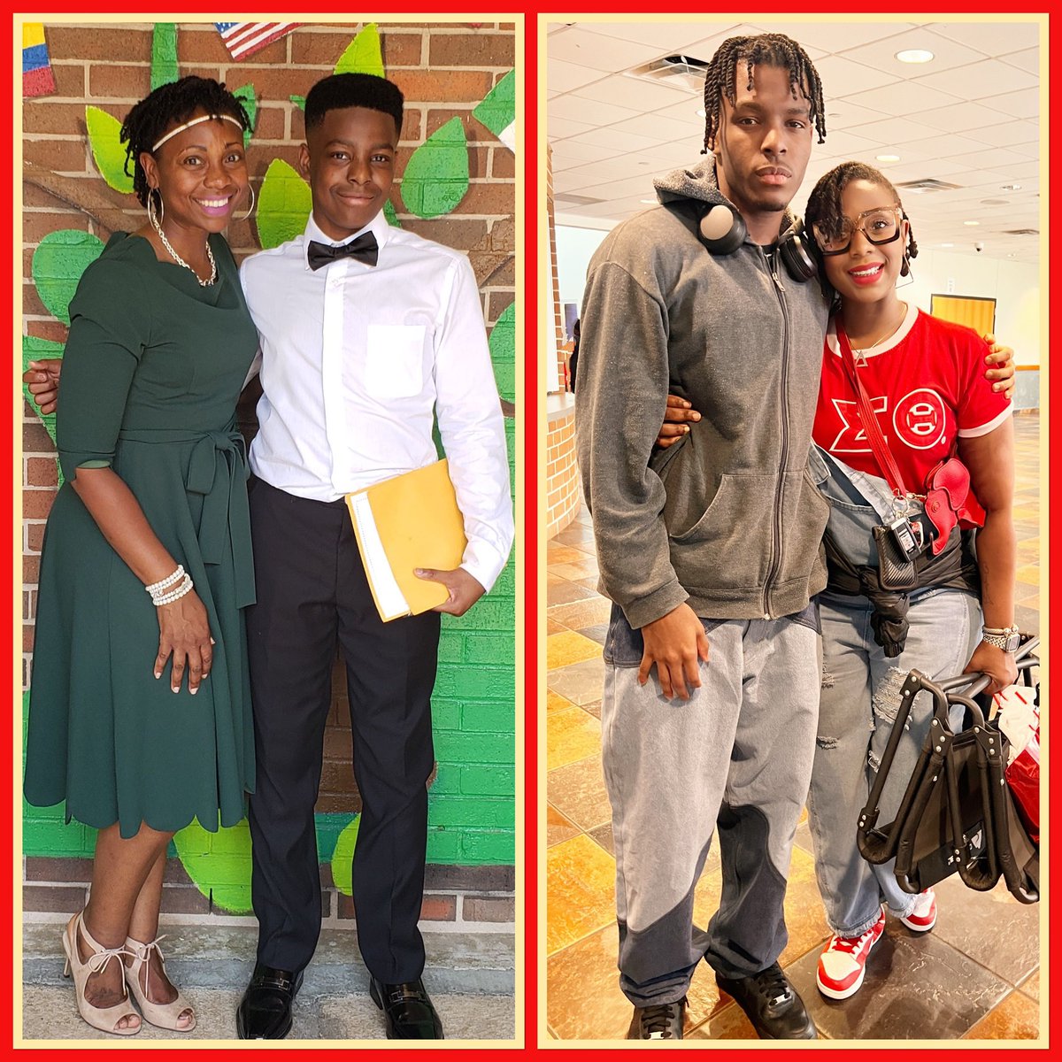 ✨ Nothing fills my heart ❤️‍🔥 like running into my kids. It will ALWAYS be relationships before rigor for me. Watching them grow—from 5th grade to facial hair 👦🏾➡️🧔🏾‍♂️—is the most beautiful reminder of why we do what we do. 📚#LetLoveLead #LeadingInLove