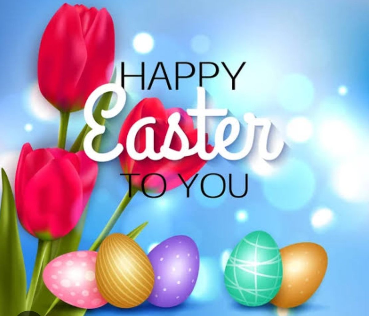 We hope that Easter will be with you with all its beauty and that you will have a happy and joyful holiday with your loved ones.

Happy Easter. He is risen. Let's see how far this message can go 💙💙💙