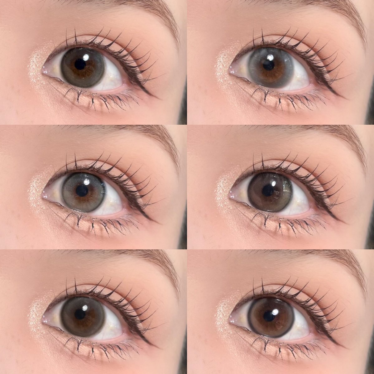 รวมคอนแทคเลนส์ : สีเทา ash&amp;nature gray 
เน้นใส่ได้จริงแมชกับเมคอัพง่าย ใส่สบาย ตาสวยเหมือนใส่ฟิลเตอร์