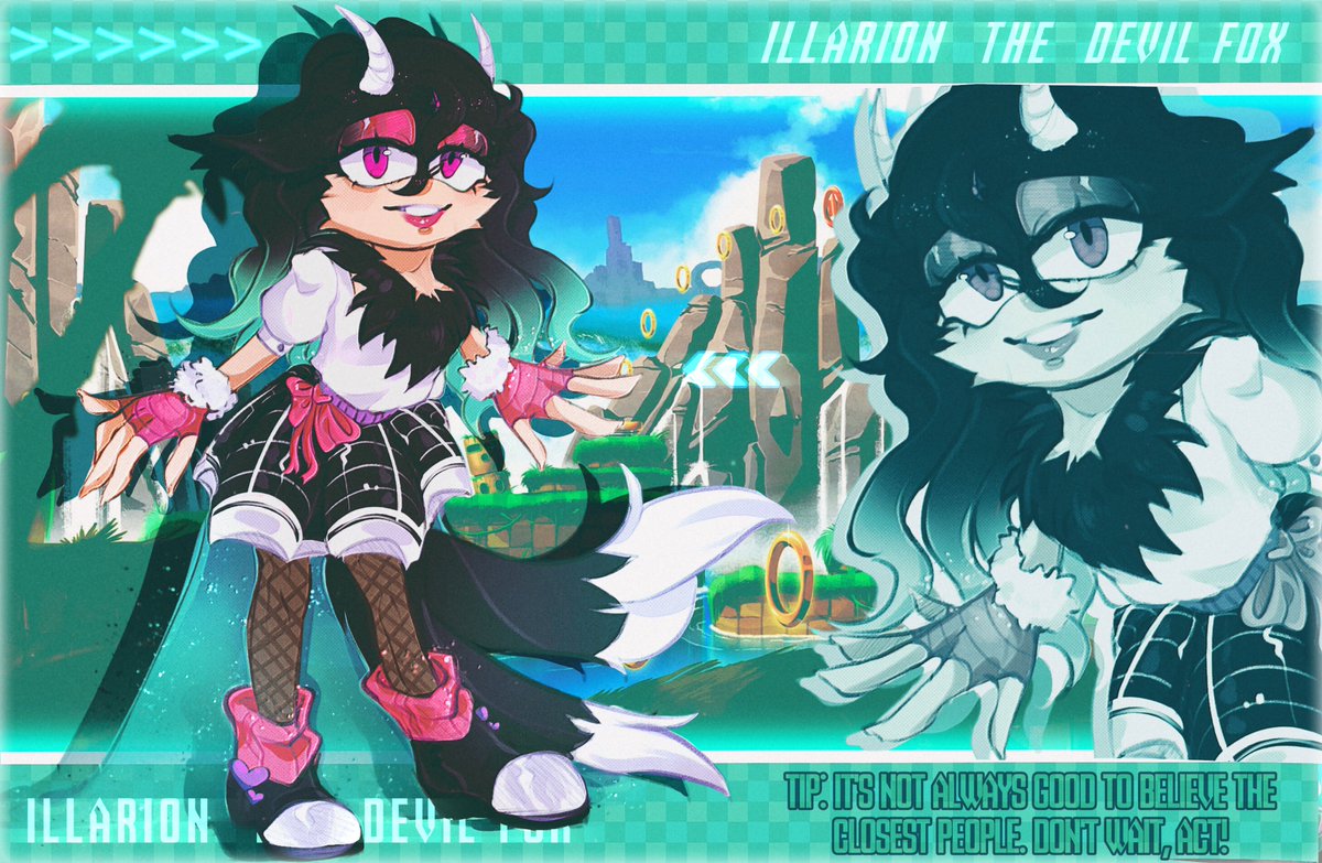 prostohoiii's tweet photo. Sort of a firstborn in this continuation of posts..... in future ofc.

credit' for my dear friend. Her fox!
👀
#SonicAU #OOC #NewGenerationSST #Illarionthedevilfox https://t.co/pCH3KWUDEz