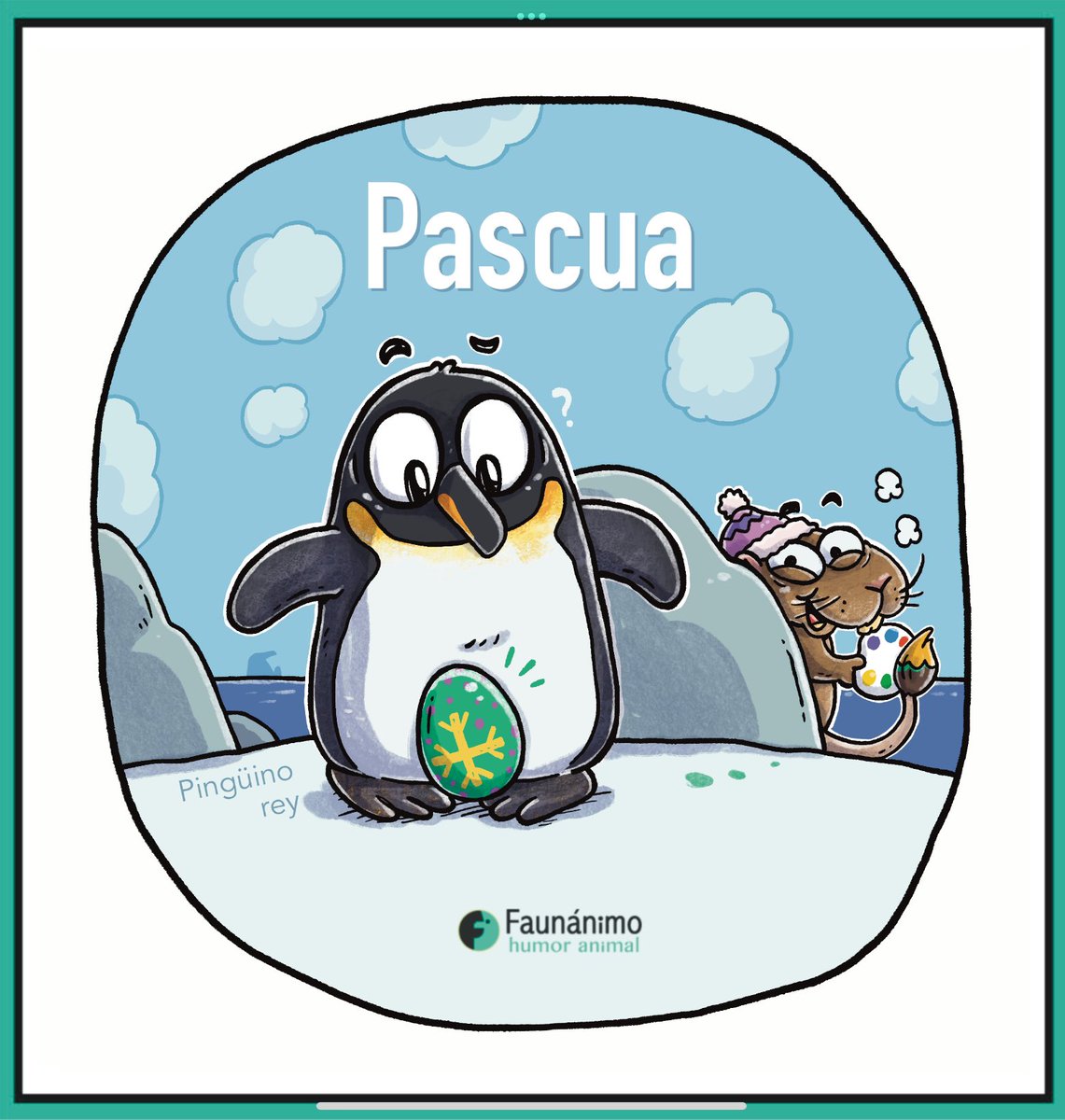 faunanimo's tweet photo. Nuestro artista, el degú “ratón cola de pincel” viajó muy al sur para darle una pequeña sorpresa a este pingüino rey 🐭🎨🐣🐧
Feliz Pascua ;)

https://t.co/eKtdw1hsVx https://t.co/zWqSUKa0x4