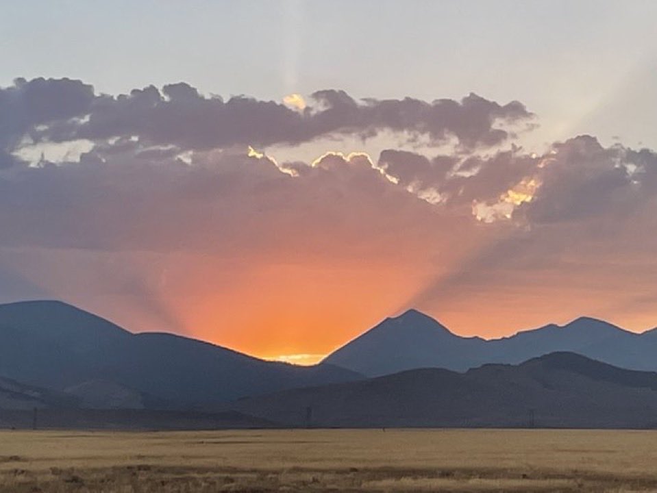 He is risen. Rejoice this day and every day as we live His miracles under the Big Sky. (Montana’s Pioneer Mountains)