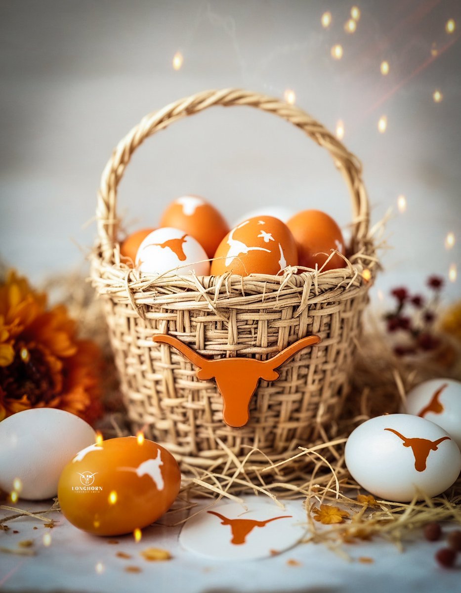 HAPPY EASTER, LONGHORN FAMILY! 🤘🏽