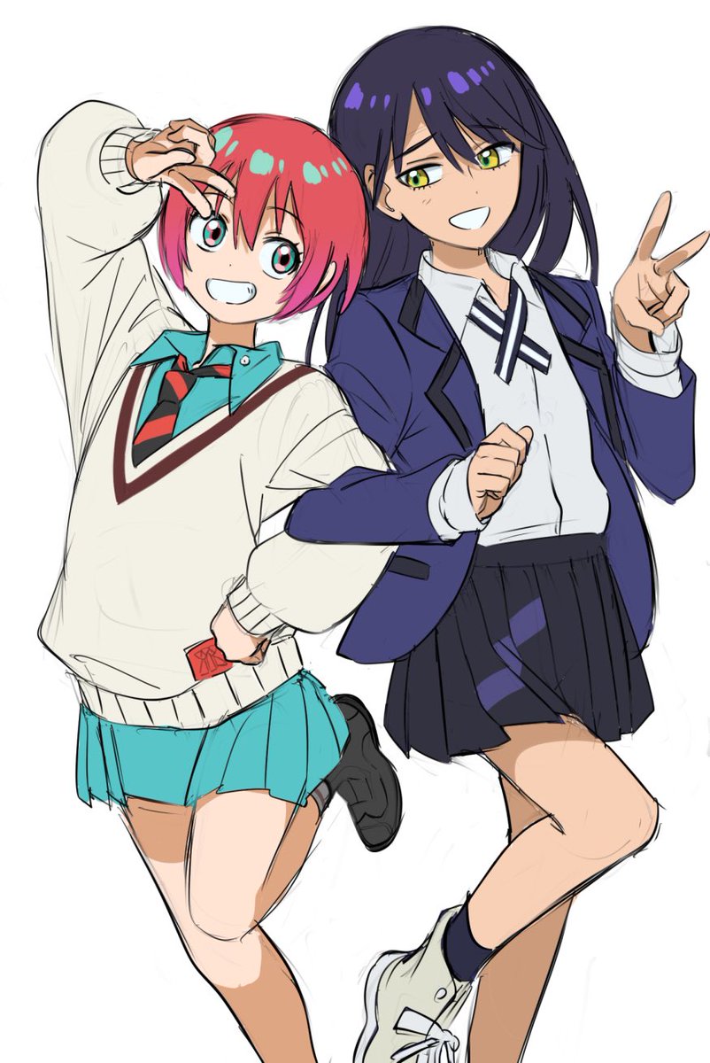 マチュとニャアン #GQuuuuuuX #ジークアクス