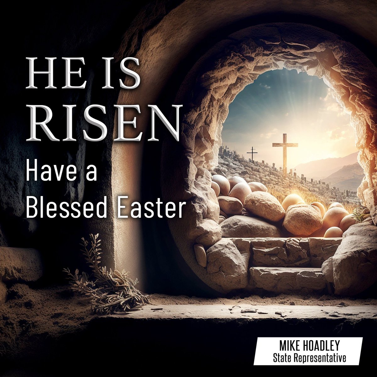 RepMikeHoadley's tweet image. He is risen indeed.