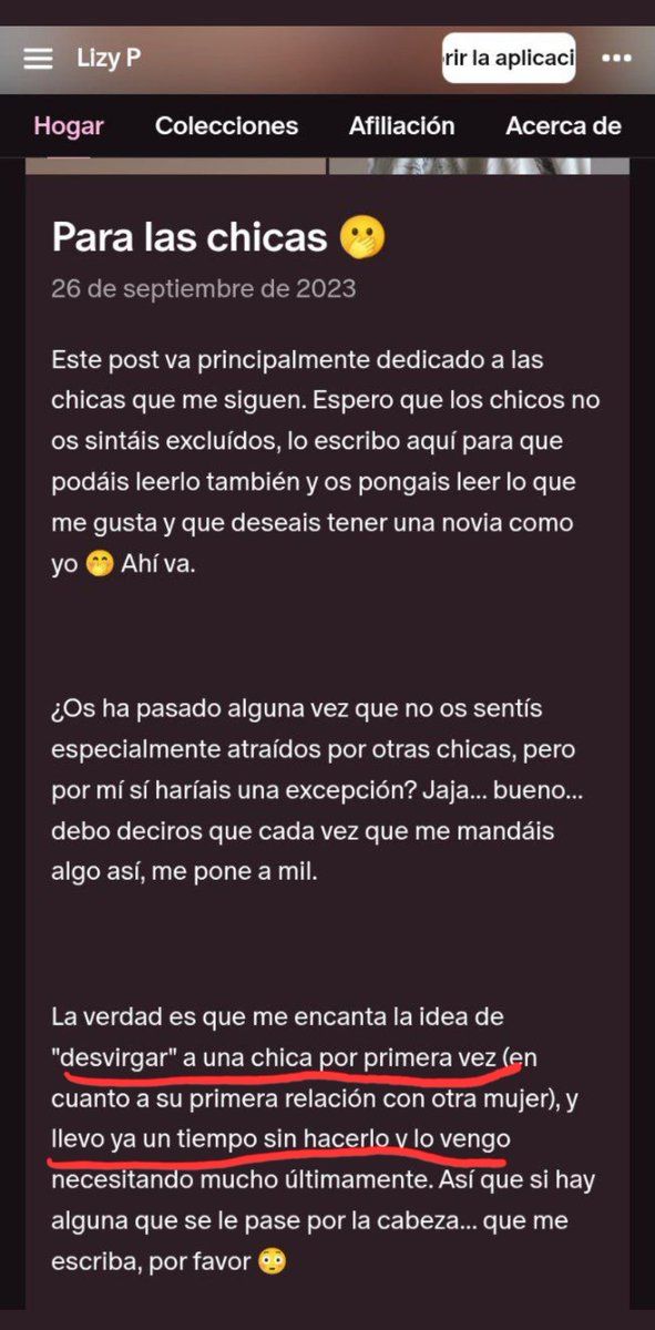 ElPelucashd's tweet photo. 🔴 Lizy P quiere desvirgarte ¿o es Dalas?

En el patreon de Lizy se buscan chicas para quitarles la virginidad, aparte les pide a la chicas que le manden fotos.

Es súper turbio lo que hace esta pareja, y más sabiendo el historial de Dalas Review con menores. https://t.co/JDZSDmQeTj