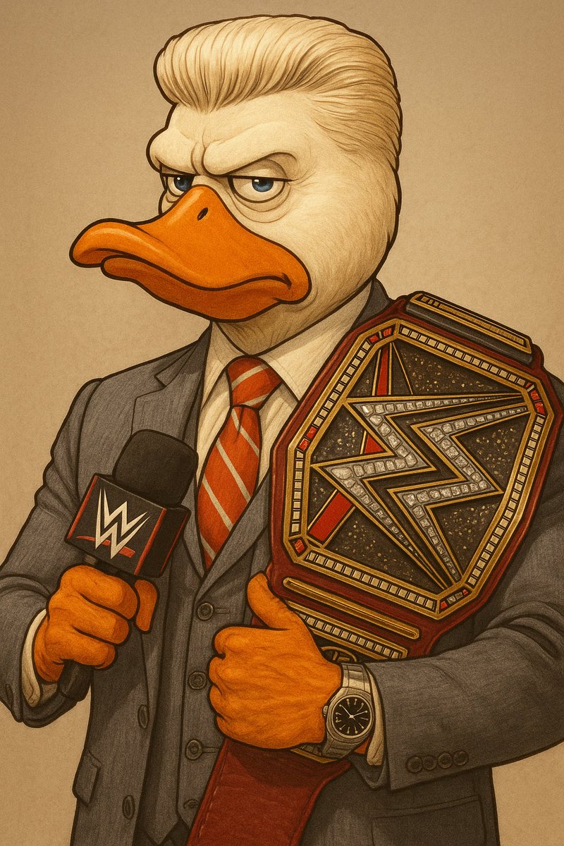 SalGPhilly's tweet photo. I can’t look at Cody Rhodes without seeing Howard the Duck! #WWE #WrestleMania41 https://t.co/8mYgvCtfqg