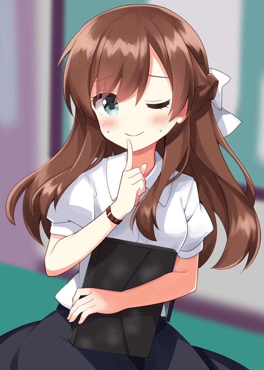 drtk_pic's tweet photo. ［お題］こみっくがーるずの虹野先生（ブラウスにフレアスカート姿）をお願いします https://t.co/kIdiFwLWY3