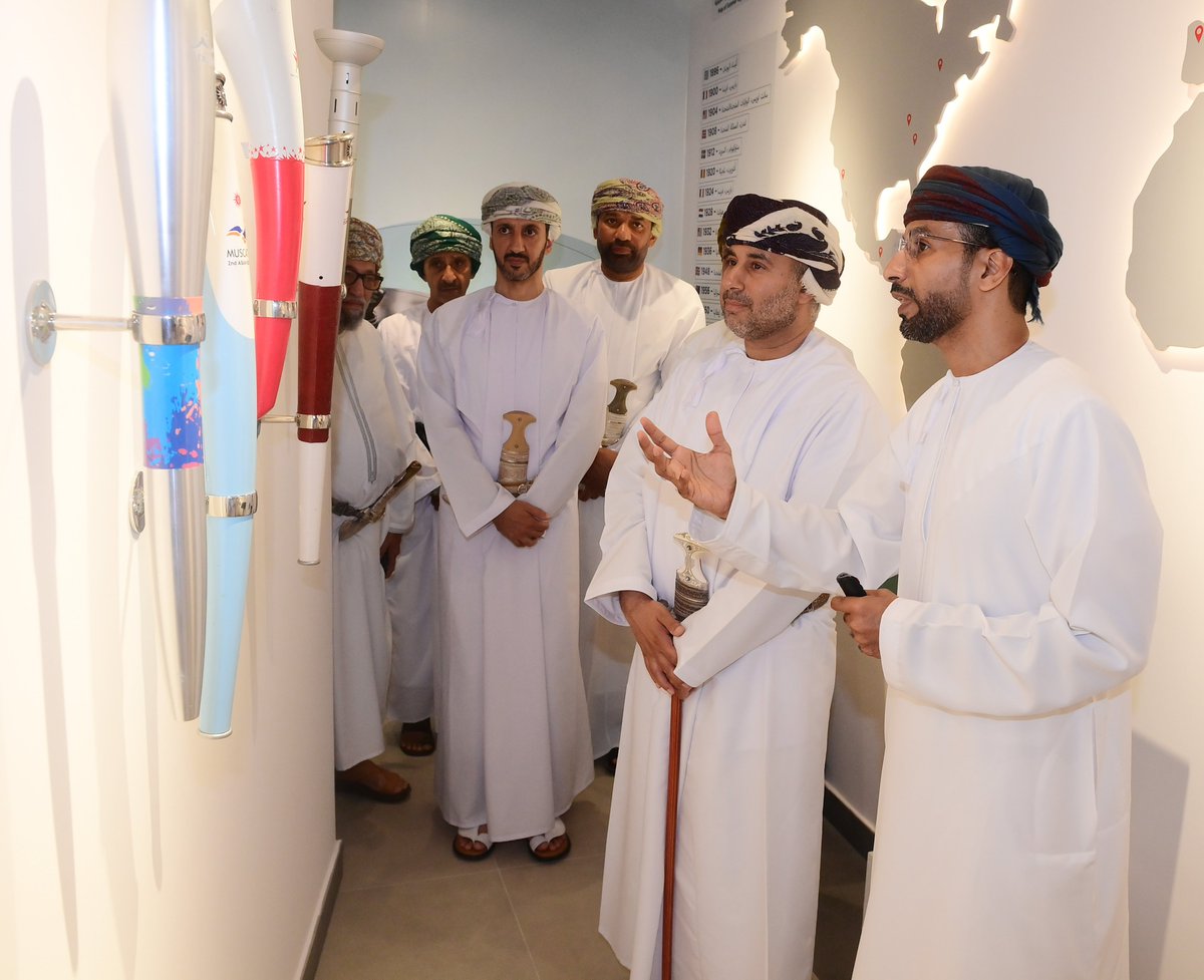 OmanNewsAgency's tweet photo. افتتاح المتحف الأولمبي العُماني بمقر اللجنة الأولمبية بـ #مسقط والذي يشكل منصةً معرفية تحتفي بإنجازات الرياضيين العُمانيين في مختلف البطولات الإقليمية والدولية، ويُسهم في صون الذاكرة الرياضية وتعزيز الهوية الوطنية من خلال استعراض محطات مشرقة من تاريخ الرياضة في #سلطنة_عُمان. 

#العُمانية