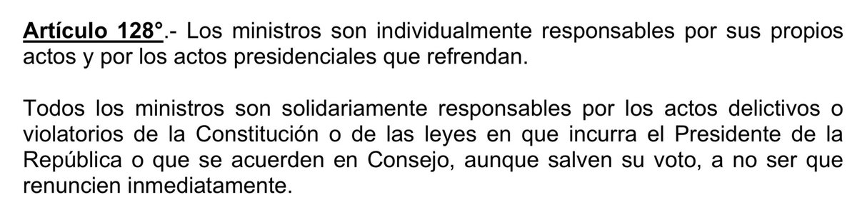 psecadae's tweet photo. El artículo 128 de la Constitución precisa la responsabilidad de los ministros.

Paniagua y Sagasti son los únicos presidentes honestos que hemos tenido.

Así que todos los ministros asumieron responsabilidad por corruptos y mafiosos.

1/5 https://t.co/Pc5QL5aZta