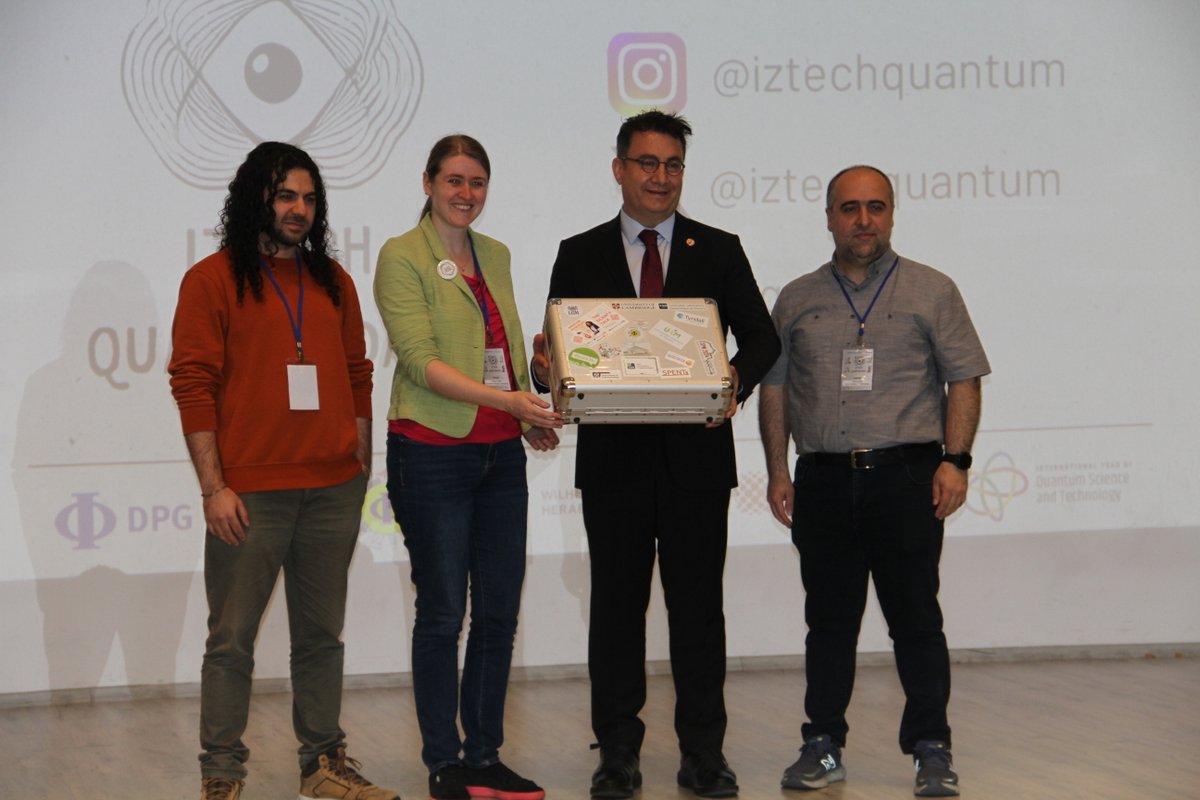 The 2nd IZTECH Quantum Days successfully held!

Organized by the IZTECH Quantum Society, the second of our flagship event IZTECH Quantum Days was successfully held on April 17–18 with high participation.

Throughout two days, with contributions from distinguished speakers from