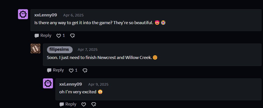 lunar_britney's tweet photo. apparently filipesims is going to bring back the maps as they've been making a lot of the new ep maps again! and redoing some older ones https://t.co/ZumQ7qj9jR