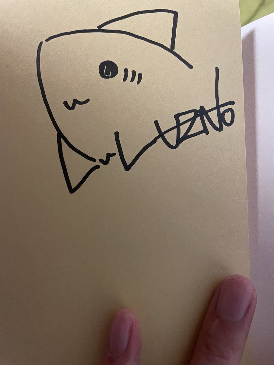 UZNoさんのサイン会行けて幸せでした⭐️