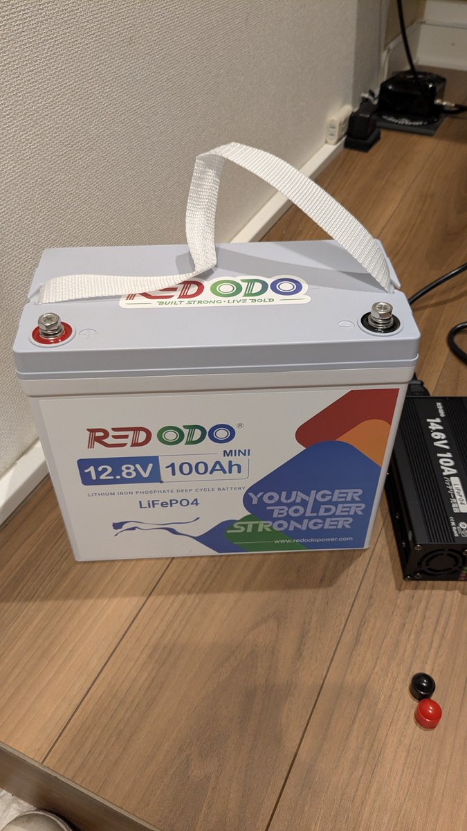 yass010111's tweet photo. エレキ用のボイジャーの鉛バッテリーが限界を迎えつつあるので、レッドオドのリン酸鉄リチウムイオンバッテリーに替えました。
色々と注意点があるのは承知ですがとりあえず使ってみたいと思います。
使う前の今言えることは、軽いは正義。 https://t.co/mkGWZeX8Fo