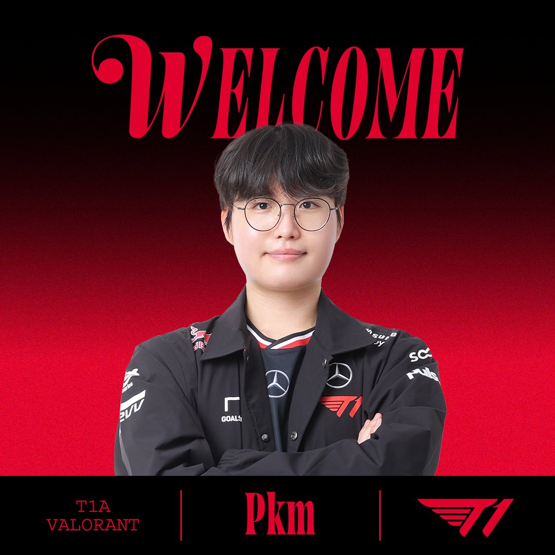 T1 VALORANT (@t1) on Twitter photo WELCOME BACK, 'Pkm'
μ T1 μ΄μ€ν¬μΈ μμΉ΄λ°λ―Έ μμ 'Pkm' μ μκ° VALORANT T1Aμ ν©λ₯νμ΅λλ€.
λ€μ ν λ² T1Aμμ λ©μ§ λͺ¨μ΅μ 보μ¬μ€ 'Pkm' μ μμκ² λ§μ μμ λΆνλ립λλ€!
Former T1 Esports Academy student 'Pkm' has officially joined the VALORANT T1A roster.
Please continue to show WELCOME BACK, 'Pkm'
μ T1 μ΄μ€ν¬μΈ μμΉ΄λ°λ―Έ μμ 'Pkm' μ μκ° VALORANT T1Aμ ν©λ₯νμ΅λλ€.
λ€μ ν λ² T1Aμμ λ©μ§ λͺ¨μ΅μ 보μ¬μ€ 'Pkm' μ μμκ² λ§μ μμ λΆνλ립λλ€!
Former T1 Esports Academy student 'Pkm' has officially joined the VALORANT T1A roster.
Please continue to show