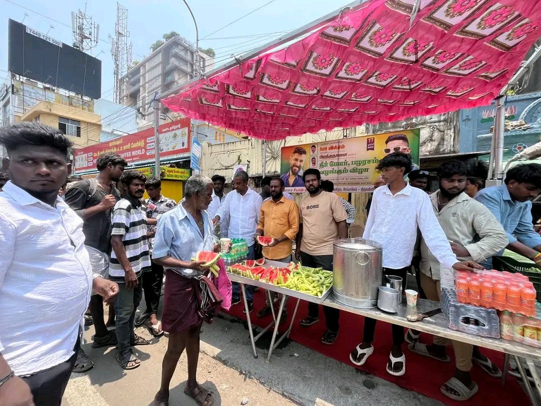 Across Tamil Nadu and beyond, #ChiyaanVikram's fan clubs are actively involved in welfare activities that reflect the SPIRIT OF THEIR IDOL. It's more than just cinema for @Chiyaan's fans, it's about impact. 💪🔥

CVF LEADING BY EXAMPLE! ❤️

<a href="/sooriaruna/">Suryanarayanan M</a> <a href="/Kalaiazhagan15/">Kalaiazhagan</a>