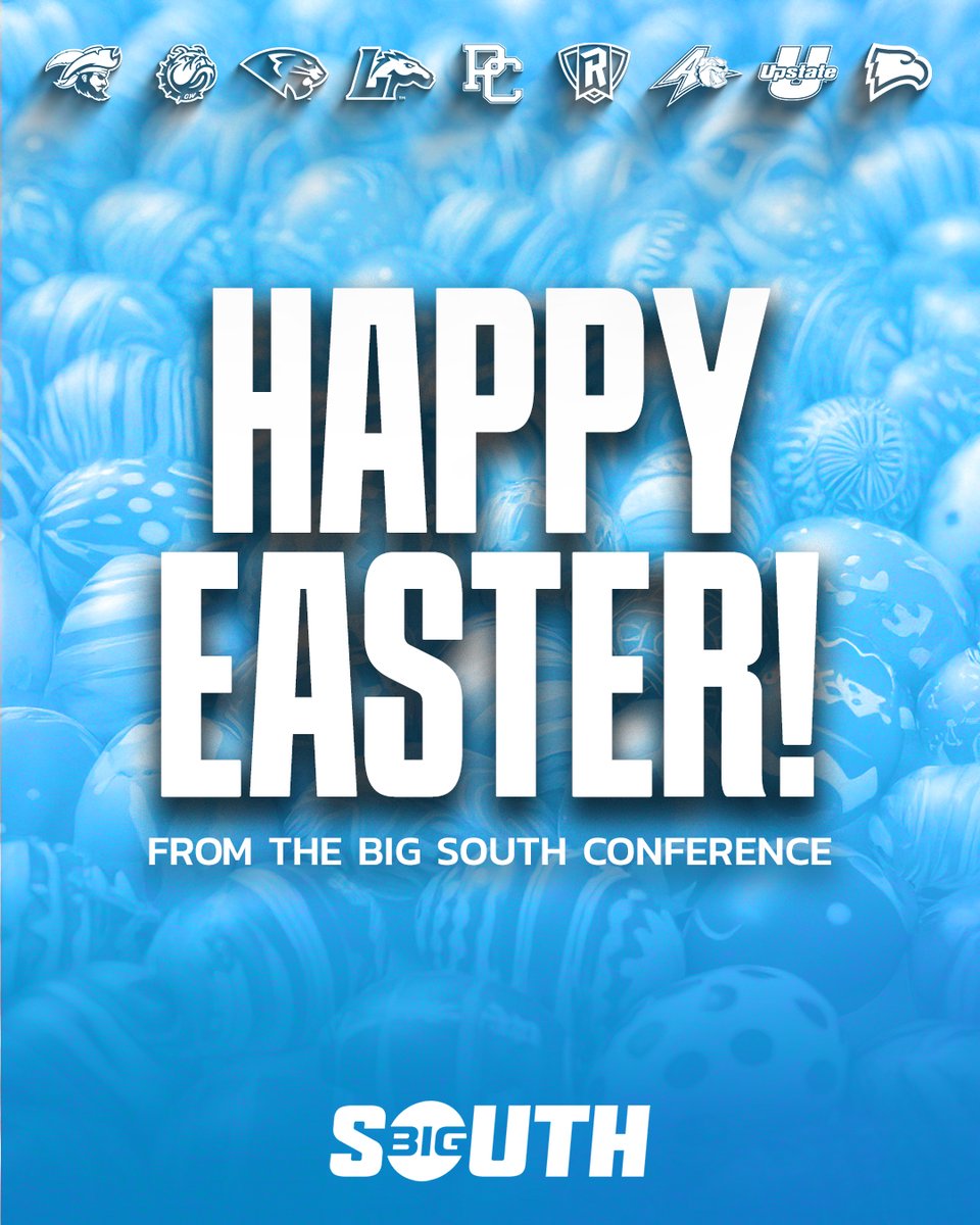Happy Easter from all of us at <a href="/BigSouthSports/">Big South Conference</a>! 🐰
