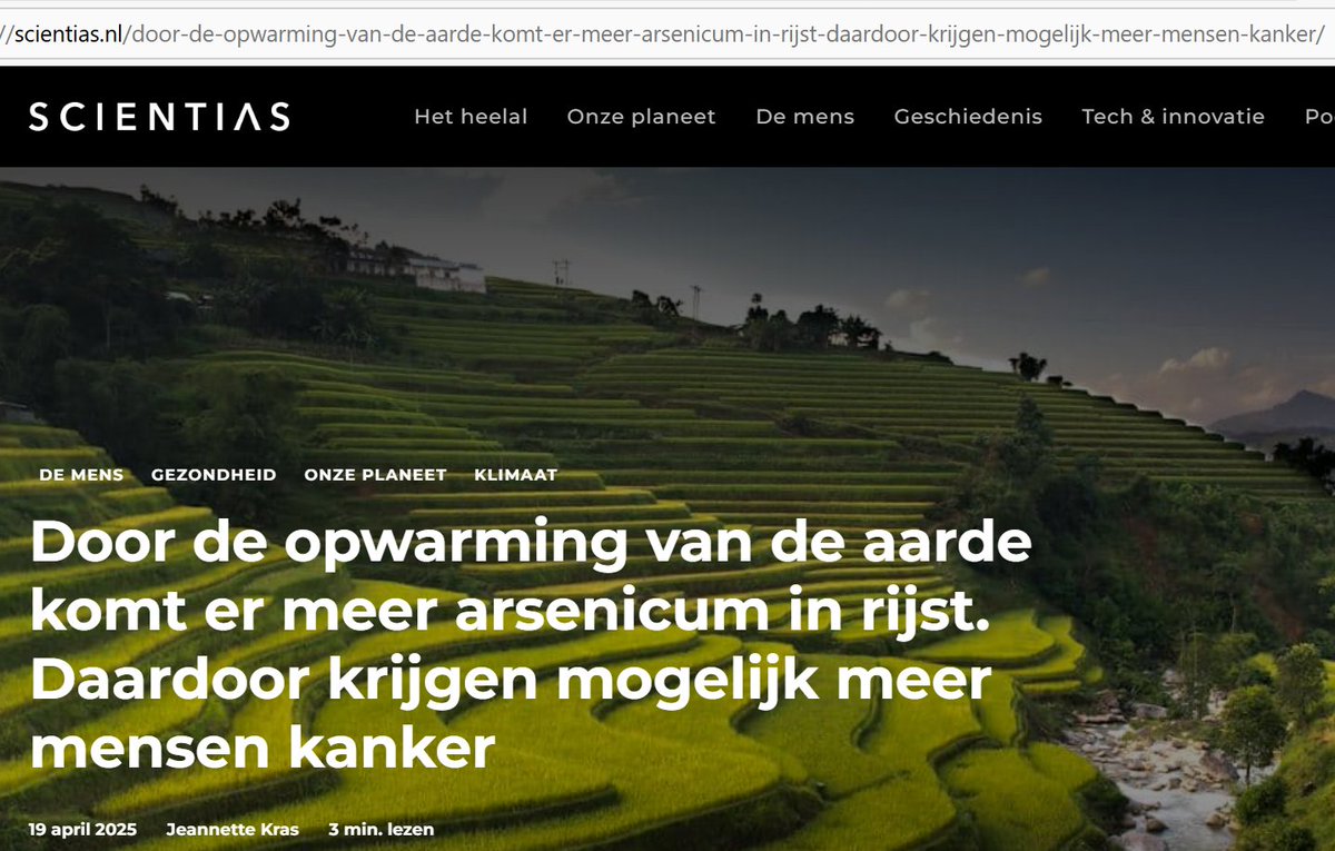 pimgunzel's tweet image. Turbo-kanker. Nee, natuurlijk komt dat niet door de tot juli 2020 voor gebruik op mensen bij wet verboden prikjes. 
Het komt door #klimaatverandering en het eten van rijst. Duik er bovenop, @mkeulemans!