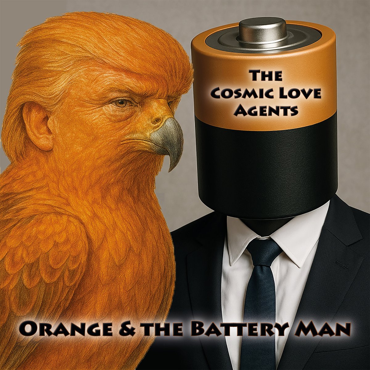 COSMICLOVEAGENT's tweet photo. The new COSMIC LOVE AGENTS single
Orange &amp; the Battery Man
Will soon be available on all digital platforms !

#funk #funky #jazz #rap https://t.co/xXkG3vfqcr