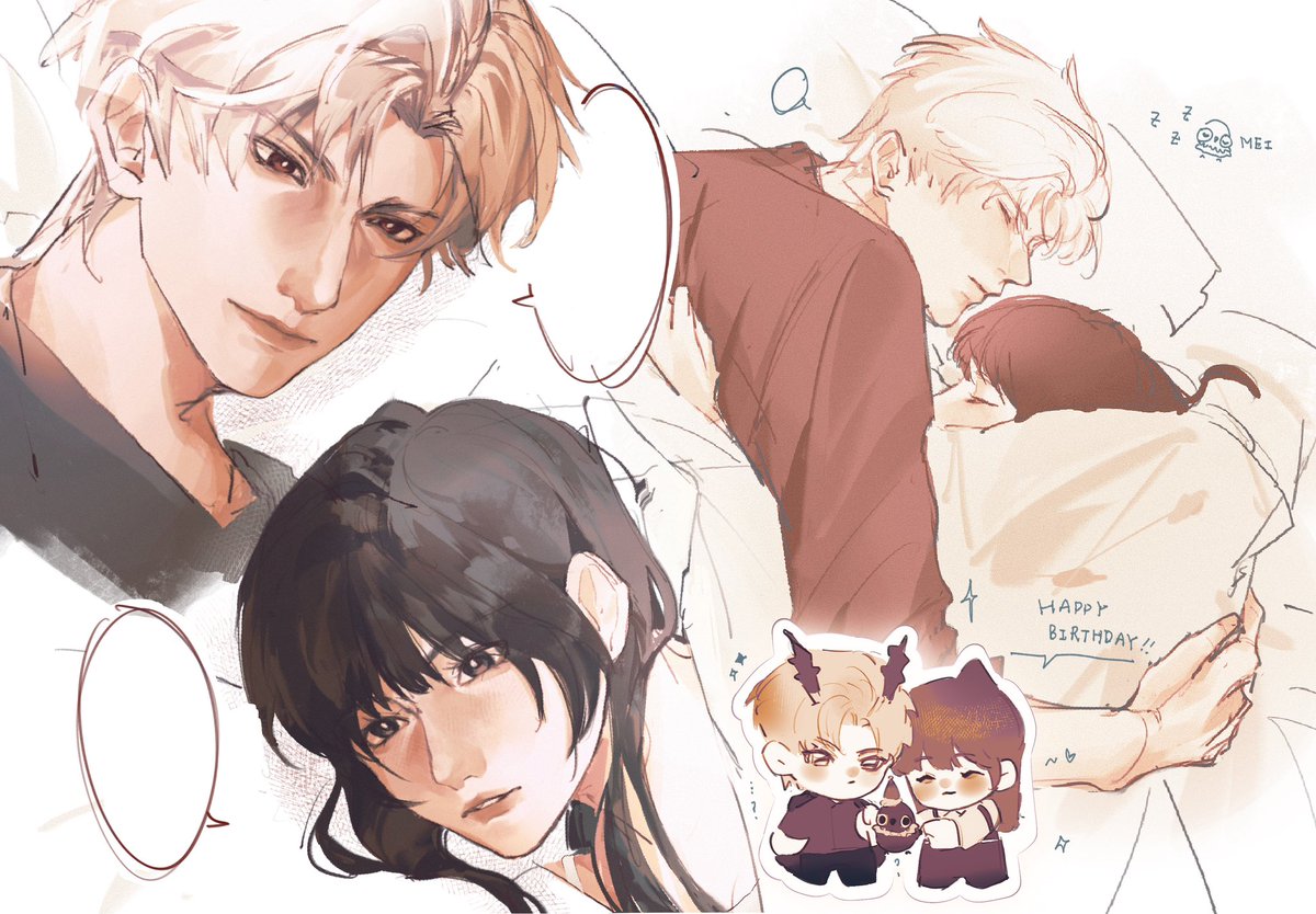 nymeiii_'s tweet photo. 🐦‍⬛💤❤️

#恋と深空 #Sylus #シン #秦徹 #秦彻 #LoveandDeepspace #恋与深空 https://t.co/cCxWlZ00DT