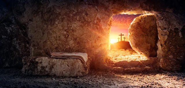 He is risen!! Jesus conquered death so we may have life in Him. Happy Easter!!!