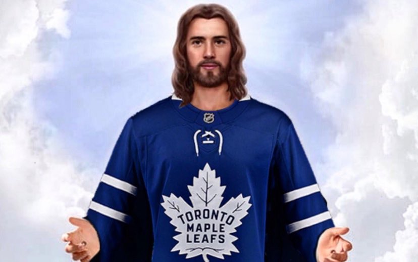 He Rises today and so will the Leafs. 

BeLeaf!
