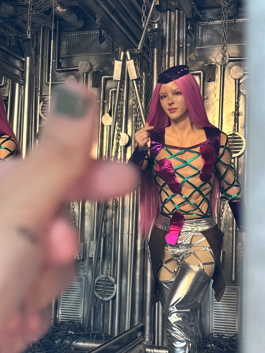 cosplay/JOJO/オフショ

じょせさんからお借りしたじょりーんぬい自撮りと指ハート🫰

ぬい&amp;２枚目撮影→<a href="/GOD_jose7/">じょせ</a>