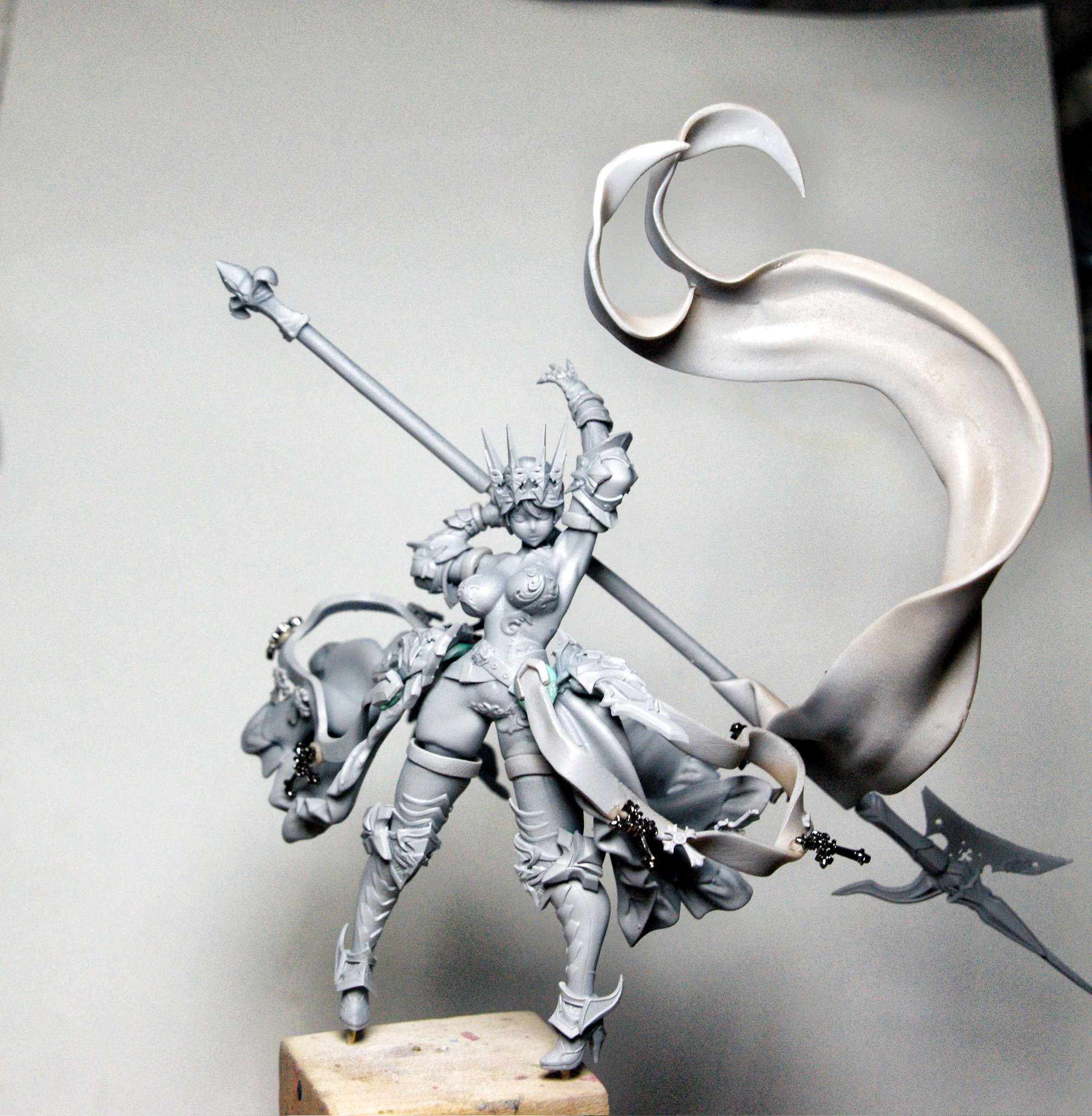 LingZe Studio Honkai: Star Rail Gepard Landau Resin Statue