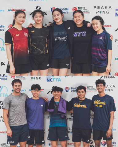 collegett's tweet photo. Nice article about Ved Sheth from his coach published on @usatabletennis Check it out! https://t.co/rRcP3Y0GbX
#WUG #PeakaPong #NCTTA #USATT #FISUWorldUniversityGames
Picture featured is of the USA World University Games team
Picture credit: NCTTA https://t.co/yBOcvZKp1G