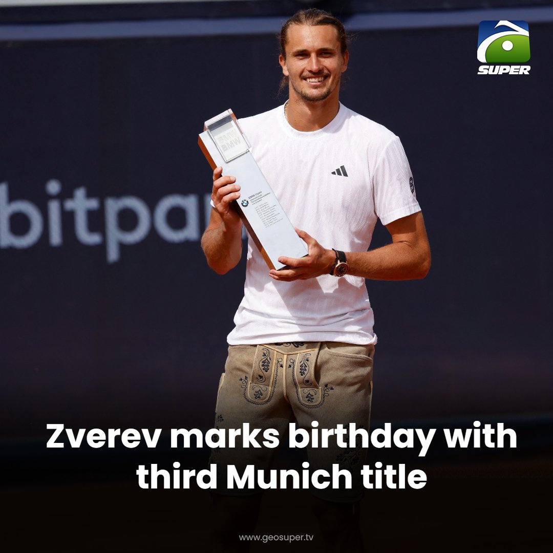 geosupertv's tweet photo. Birthday bash in Munich! 🎂🏆
Read more: https://t.co/P2a1Jk4C7b
#MunichOpen https://t.co/bxbzvJRrDQ
