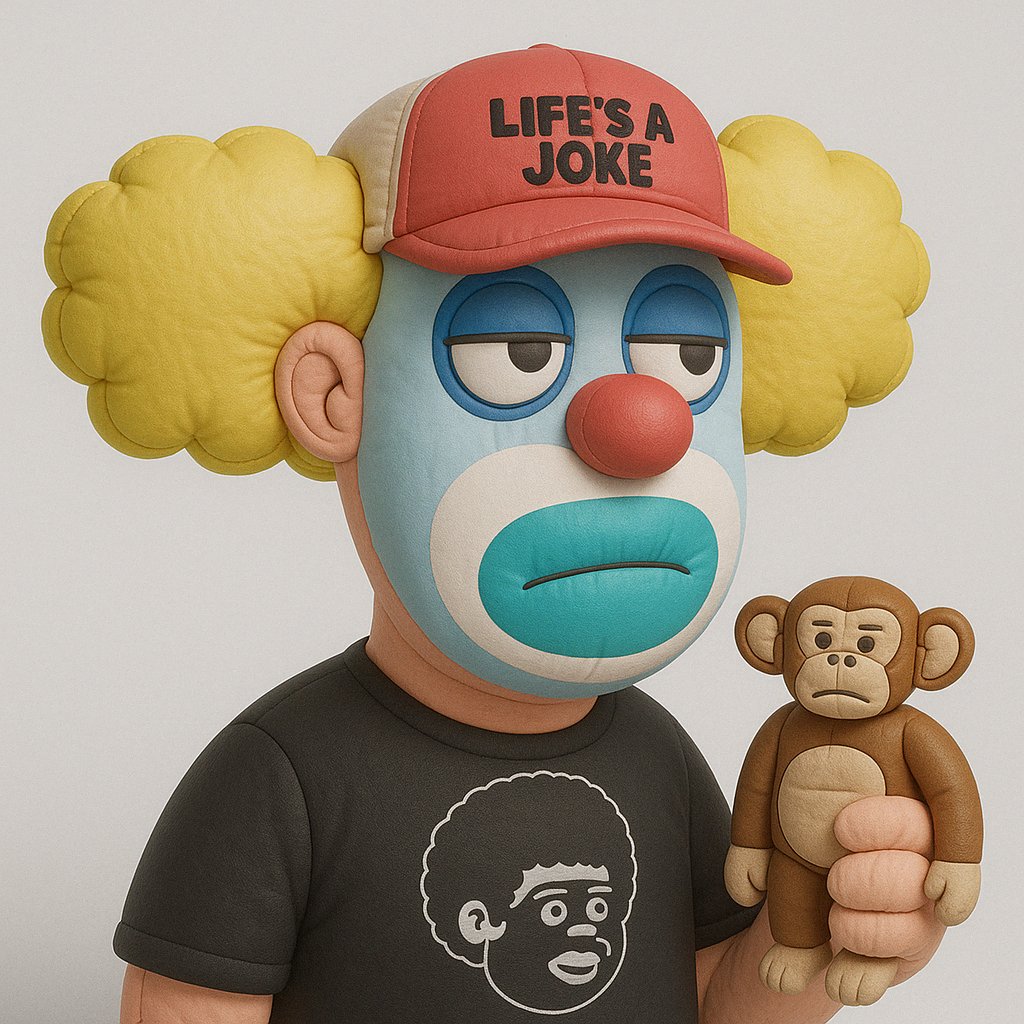 <a href="/YoungSou5/">YoY 🦍</a> <a href="/LifesAJoke_NFT/">Life’s a Joke: Community of Clowns</a> <a href="/_shibbywibby/">shibbywibby</a> <a href="/flabbtweets/">Flabb | 🐸 🤡</a> @purpureth <a href="/Zw4d3402/">Zach</a> <a href="/mirai_2224/">mirai2224🤡</a> <a href="/lazydizzy420/">Disko Squeaker 🇹🇼 🦍</a> <a href="/DrLazy_/">Dr.Lazy</a> 🐵🙊🙉🙈