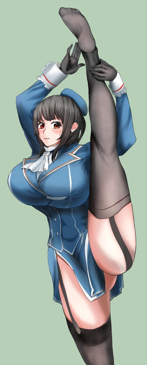 SanoRenge's tweet photo. 縦長なのでタップで全身見てって…
#艦これ #高雄 #I字バランス https://t.co/uHcgaUHzOA