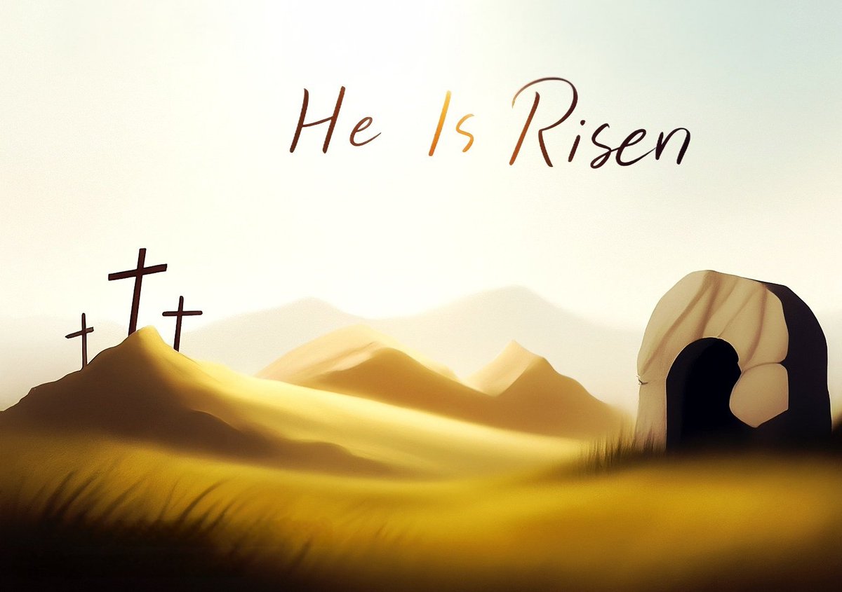 PauLy7_7's tweet photo. Happy Easter!

"May the joy of Christ’s resurrection fill your heart this Easter"
He Is Risen! https://t.co/2HqtWjis2d