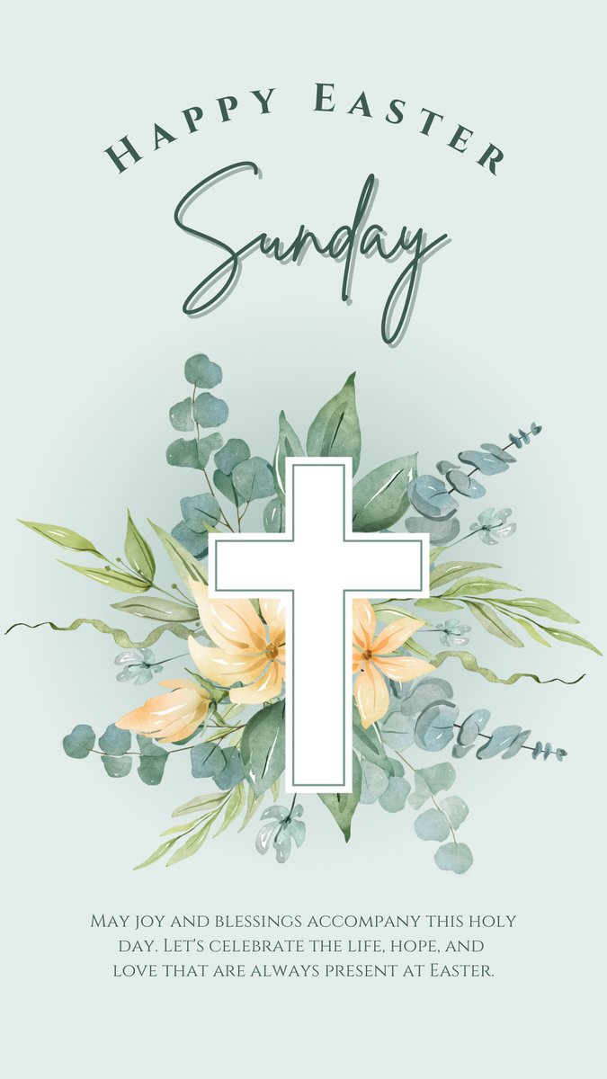 DrLKennedy's tweet photo. He is Risen—Just as He Said!
What a glorious Resurrection Sunday! Today, we celebrate the risen Savior—Jesus Christ—who conquered death and the grave so that we might walk in victory.
From our family to yours, have a blessed and victorious Resurrection Sunday! https://t.co/qoS0UZmgVs