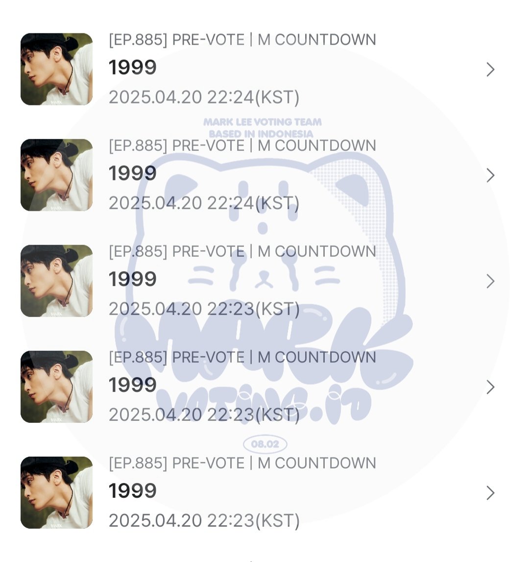 MarkVotingID_'s tweet photo. MarkFs! I voted for MARK - 1999 today, have you done yours?👀

MCD: https://t.co/WsZqfzUpxU
BPM : https://t.co/XSMclvB35j
Hot Stage : https://t.co/SyzjPZRpc9

🫑Please don't break the chain 🫑

Tags : @molosupportteam @MARKLEE_IDN @markleebase @MARKLEECREW @MarkYourniverse @MARKLEEvotingth @TeamMarkLee @anythingforlmk @markfcore @merlynsie

#VoteForMarkLee #MoloVoting