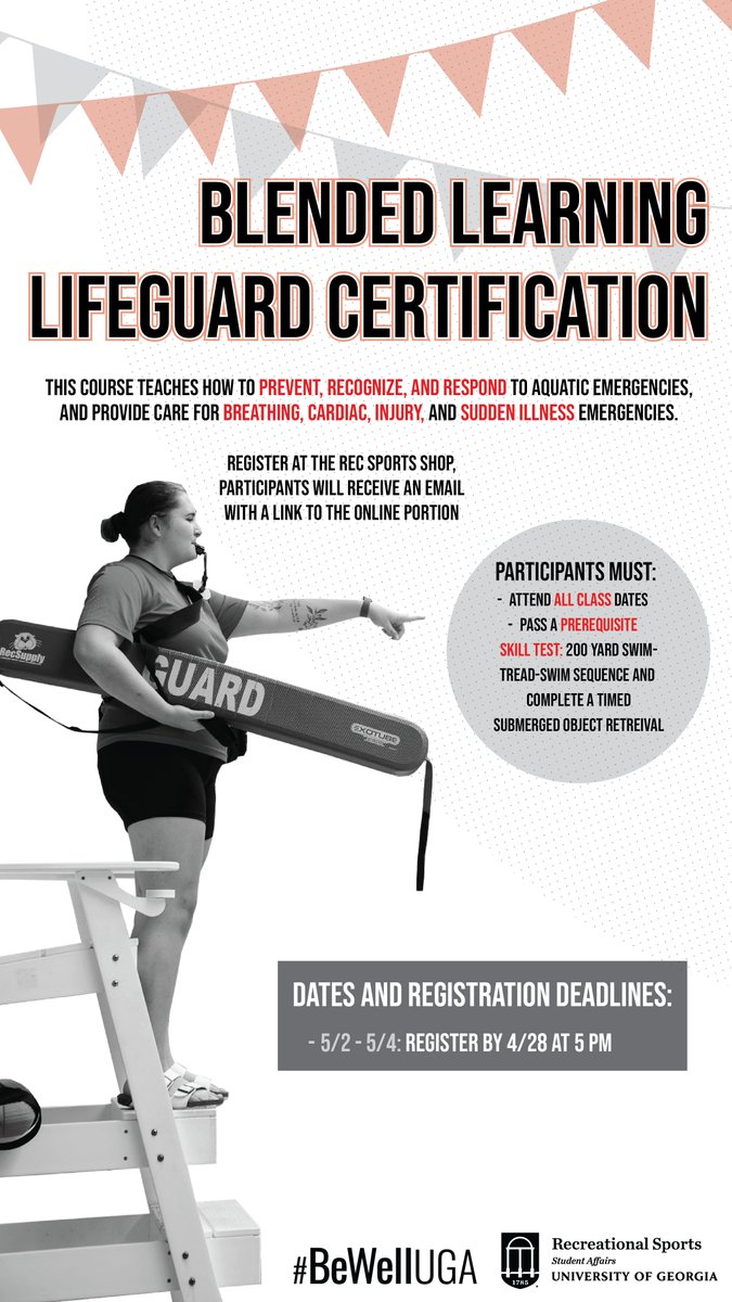 Upcoming Events at Ramsey ✨
        - IM Deadline — April 22nd 
        - Body Composition Night — April 23rd 
        - Soar into Summer 5k — April 25th 
        - Blended Lifeguard Class — May 2nd-4th (register by 4/28!)