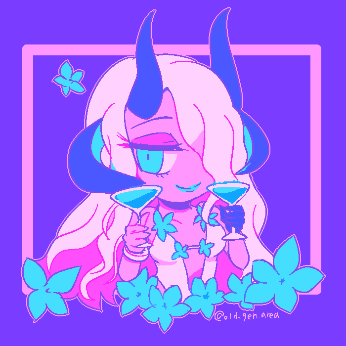 old_gen_area's tweet photo. 英雄とお酒　#AFK版深夜のお絵描き60分一本勝負 https://t.co/MjQEz7xKwa