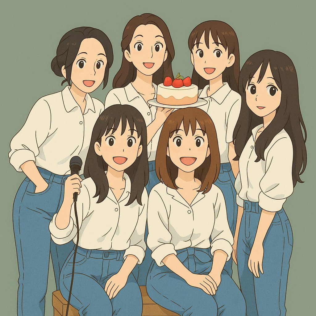 karafan18's tweet photo. 요요즘 유행하는 앱으로 KARA 멤버들을 지브리풍으로 만들어 보았다💖 #KARA #ギュリ #スンヨン #ニコル #ジヨン #ヨンジ #ハラ #ハラちゃん @gyuri88 @fateflysy @kkangjji_0 @_sweethara @youngjijjang2ya @_911007 https://t.co/3UMO7VOSQk